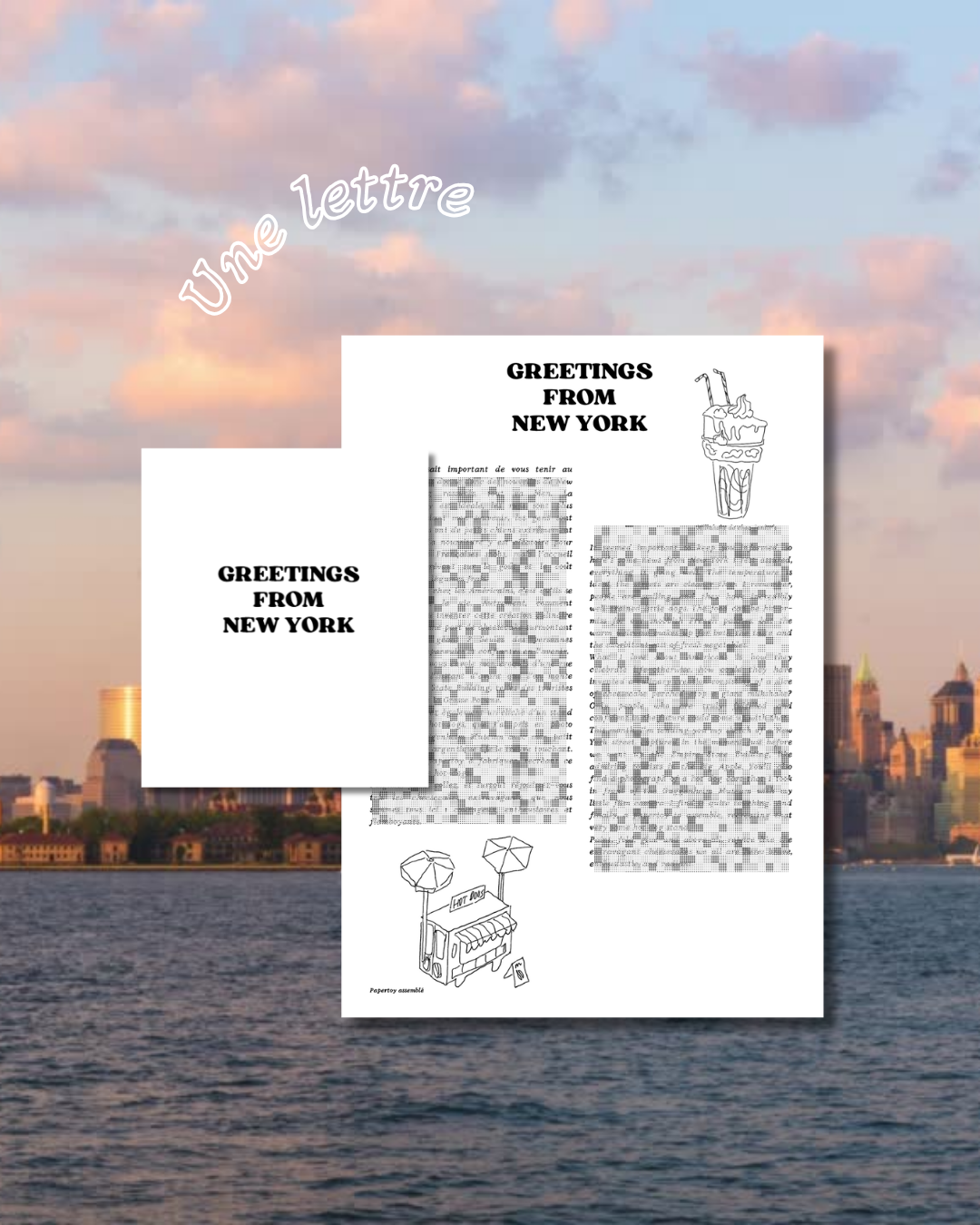 💌  Club Papier #3, Greetings from New York