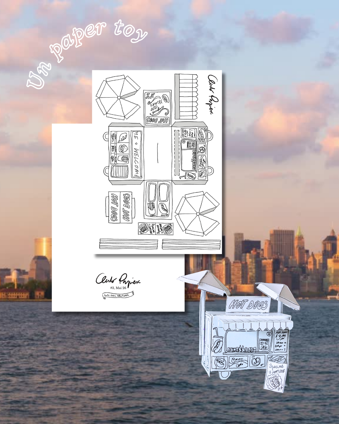 💌  Club Papier #3, Greetings from New York