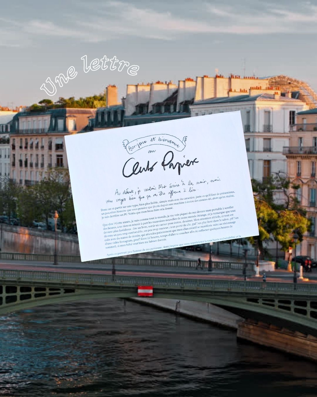 💌  Club Papier #1, Paris